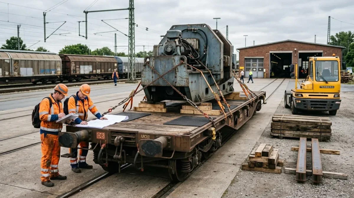 Ładunki ponadgabarytowe na kolei – jak planuje się przewóz maszyn i konstrukcji przemysłowych?